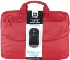 Photo de Sacoche Ordinateur Portable + Souris Tucano Idea 15.6" max (Rouge)