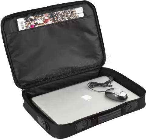 Photo de Sacoche Ordinateur Portable Techair Classic Essential 17.3"max + souris inclus (Noir)