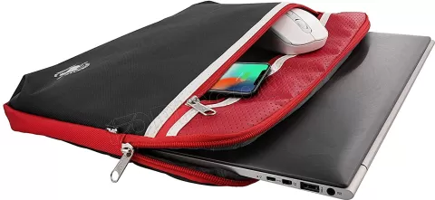 Photo de Sacoche Ordinateur Portable T'nB 13" max (Rouge)