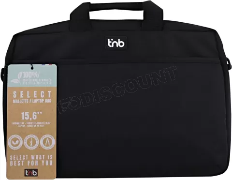 Photo de Sacoche Ordinateur Portable T'nB Select 15"max (Noir)