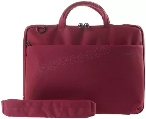 Photo de Sacoche Ordinateur Portable Tucano Darkolor 14" max (Rouge)