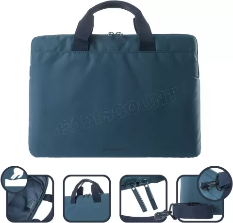 Photo de Sacoche Ordinateur Portable Tucano Mini 14" max (Bleu)