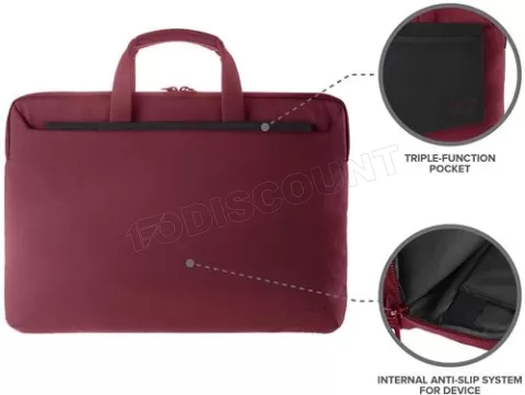 Photo de Sacoche Ordinateur Portable Tucano Work Out III 15,6" max (Rouge)