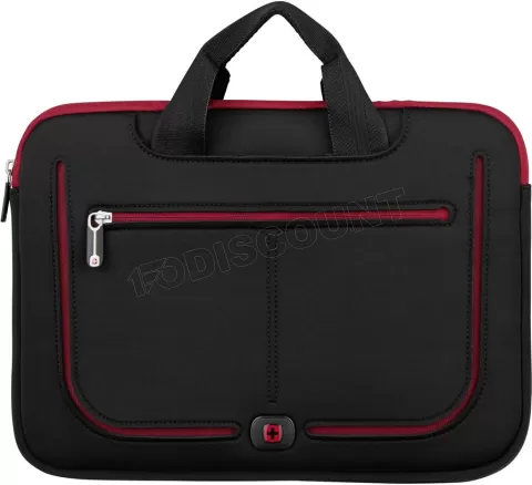 Photo de Sacoche Ordinateur Portable Wenger Resolution 13,3" (Noir/Rouge)