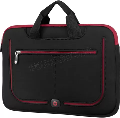 Photo de Sacoche Ordinateur Portable Wenger Resolution 13,3" (Noir/Rouge)