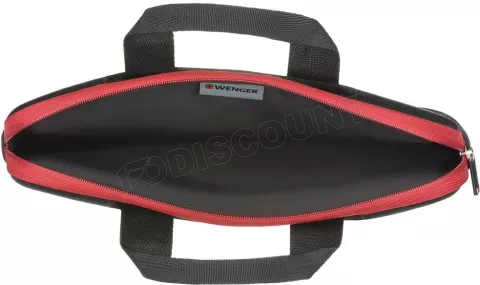 Photo de Sacoche Ordinateur Portable Wenger Resolution 13,3" (Noir/Rouge)
