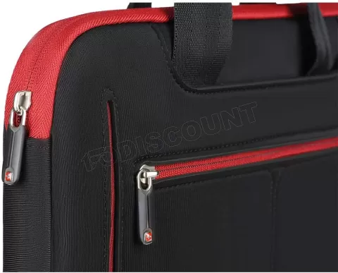 Photo de Sacoche Ordinateur Portable Wenger Resolution 13,3" (Noir/Rouge)
