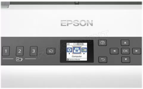 Photo de Scanner Epson WorkForce DS-730N recto-verso (Blanc)