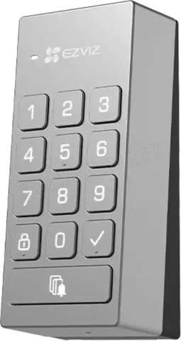 Photo de Serrure connectée Ezviz DL01 Pro avec Hub et Clavier (Argent)