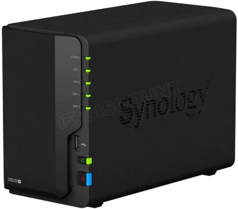 Photo de Serveur NAS Synology DiskStation DS220+ - 2 baies