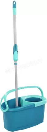 Photo de Set balai a frange avec seau essoreur Leifheit Clean Twist Mop Ergo