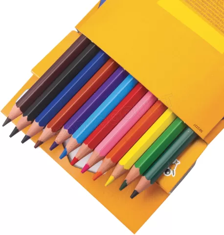 Photo de Set de 12 Crayons de couleur Bic Kids (Couleurs assorties)
