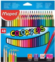 Photo de Set de 48 Crayons de couleur Maped Color'Peps (Coloris Variés)