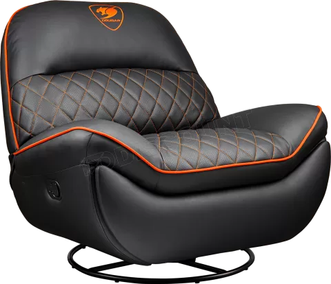 Photo de Sofa Cougar Overlord (Noir/Orange)