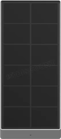 Photo de Sonnette connectée Ezviz EP3x Pro avec panneau solaire (Gris)
