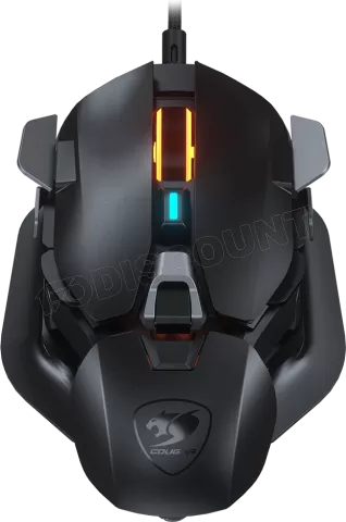 25€71 sur Souris gaming filaire / sans fil X2 12000DPI double mode - Noir -  Souris - Achat & prix