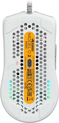 Photo de Souris filaire Gamer Glorious Model O2 RGB (Blanc)
