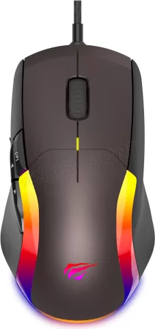 Photo de Souris filaire Gamer Havit MS959S RGB (Noir)