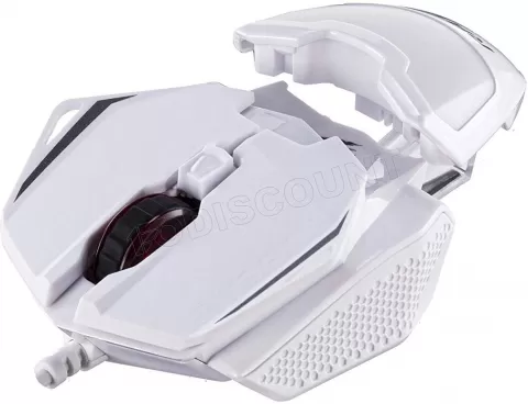 Photo de Souris filaire Gamer MadCatz RAT 1+ (Blanc)