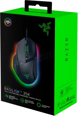 Photo de Souris filaire Gamer Razer Basilisk V3 35K (Noir)