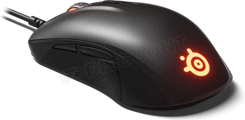 Photo de Souris filaire Gamer SteelSeries Rival 110 RGB (Noir)