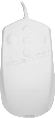 Photo de Souris filaire T'nB Mumedic (Blanc)