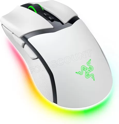 Photo de Souris Gamer sans fil Razer Cobra Pro RGB (Blanc)