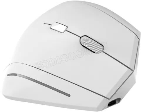 Photo de Souris sans fil Bluetooth ergonomique T'nB Ergo verticale pour droitier (Blanc)