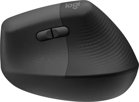 Logitech Souris ergonomique verticale, sans fil, Bluetooth ou