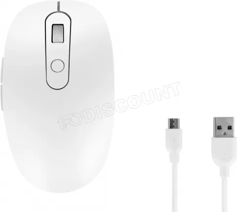 Souris sans fil ergonomique verticale DUAL CONNECT Bluetooth + USB-A - T'nB