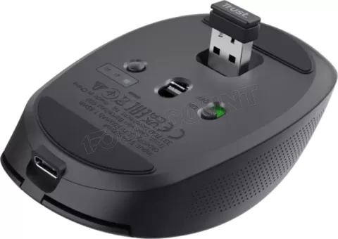 Photo de Souris sans fil Bluetooth Trust Ozaa (Noir)