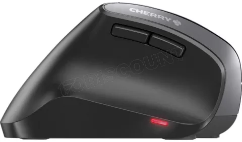 Photo de Souris sans fil ergonomique Cherry MW 4500 pour gaucher (Noir)