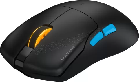 Photo de Souris sans fil Gamer Hator Pulsar 3 Pro RGB (Noir)