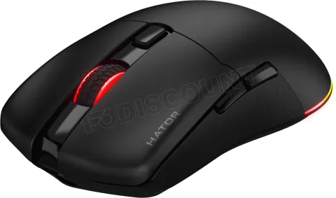 Photo de Souris sans fil Gamer Hator Pulsar 3 RGB (Noir)