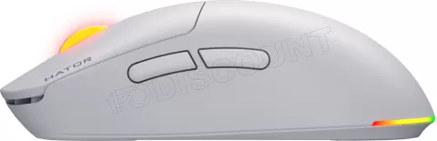 Photo de Souris sans fil Gamer Hator Quasar 3 (Blanc)
