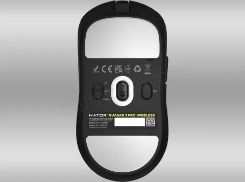 Photo de Souris sans fil Gamer Hator Quasar 3 Pro (Noir)