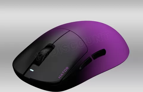 Photo de Souris sans fil Gamer Hator Quasar 3 Ultima 8K (Noir/Violet)