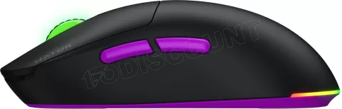 Photo de Souris sans fil Gamer Hator Quasar 3 Ultra 8K RGB (Noir)