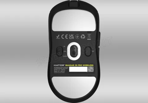 Photo de Souris sans fil Gamer Hator Quasar 3S Pro (Noir)