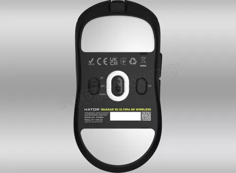 Photo de Souris sans fil Gamer Hator Quasar 3S Ultima 8K (Noir)