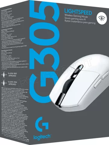 Souris sans fil Gamer Logitech G305 LightSpeed (Blanc) à prix bas