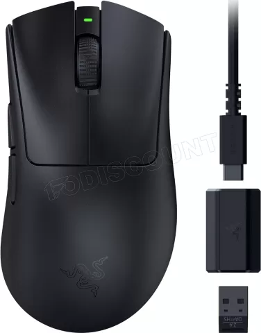 Photo de Souris sans fil Gamer Razer DeathAdder V3 HyperSpeed (Noir)