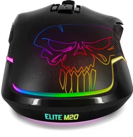 Photo de Souris sans fil Gamer Spirit of Gamer Elite M20 RGB (Noir)