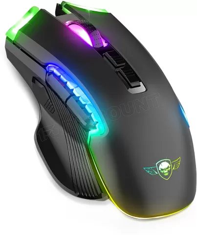 Photo de Souris sans fil Gamer Spirit Of Gamer Elite-M70 RGB (Noir)