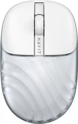 Photo de Souris sans fil Havit MS46WB (Blanc)