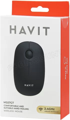 Photo de Souris sans fil Havit MS57GT (Noir)