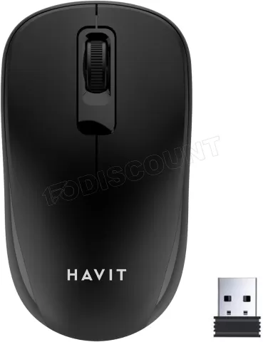 Photo de Souris sans fil Havit MS626GT (Noir)