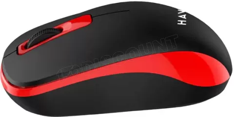 Photo de Souris sans fil Havit MS626GT (Noir/Rouge)