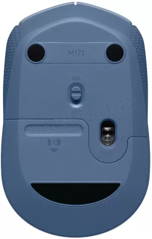 Photo de Souris sans fil Logitech M171 (Bleu)