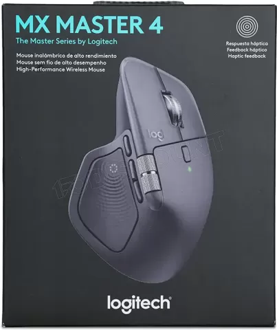 Photo de Souris sans fil Logitech MX Master 4 (Noir)
